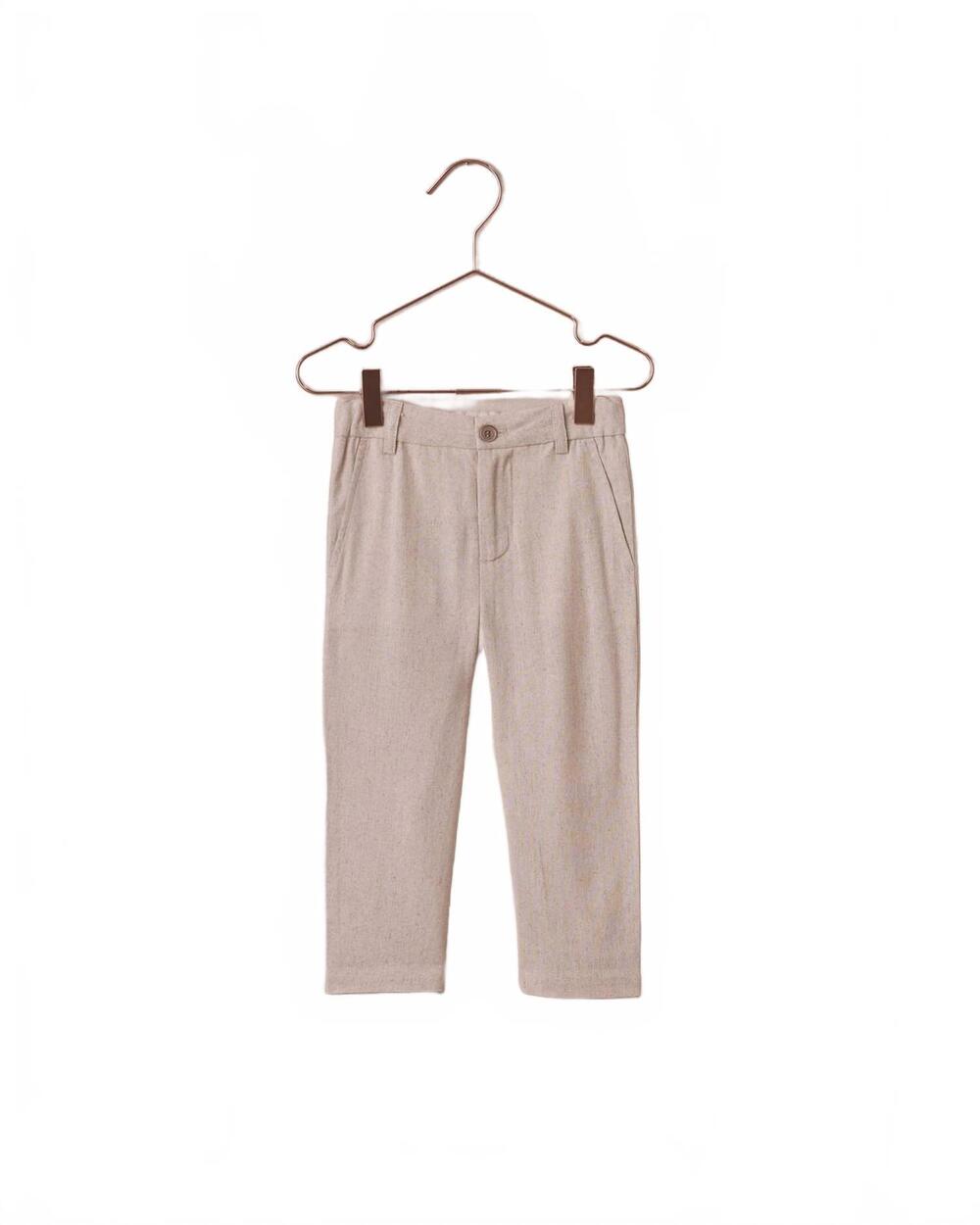 NEW NORALEE boys' sebastian pant in copper/ white